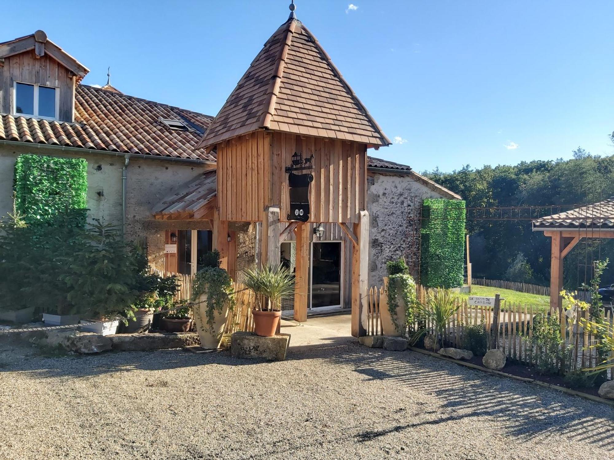 Chateau La Bastide Cardan Saint-Sulpice-de-Pommiers Exteriér fotografie